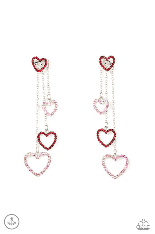 Falling In Love Multi post earrings
