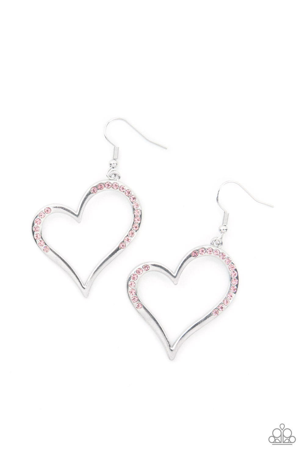 Tenderhearted Twinkle Pink dangle earrings