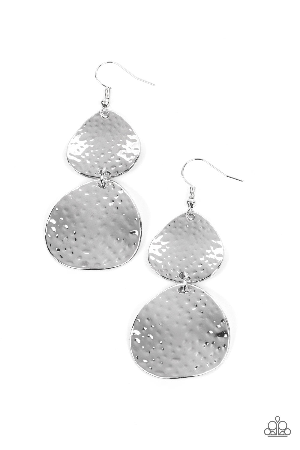 Bait and Switch Silver dangle earrings