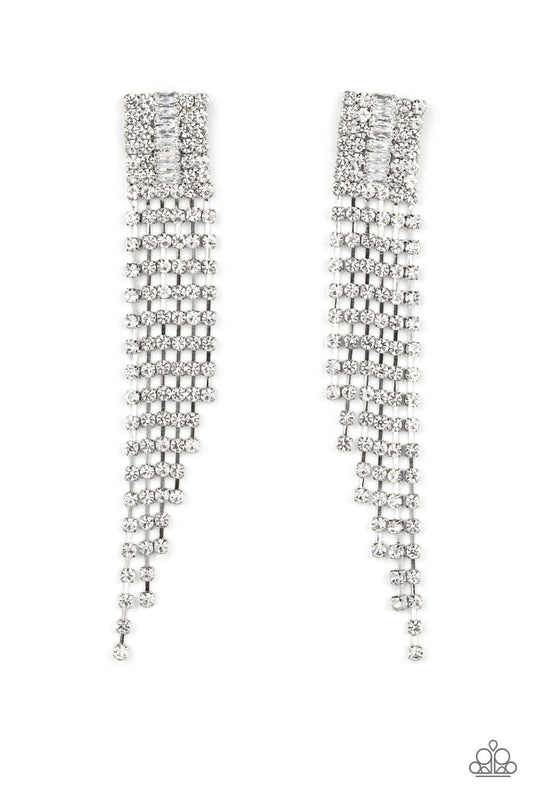 A-Lister Affirmations White post earrings