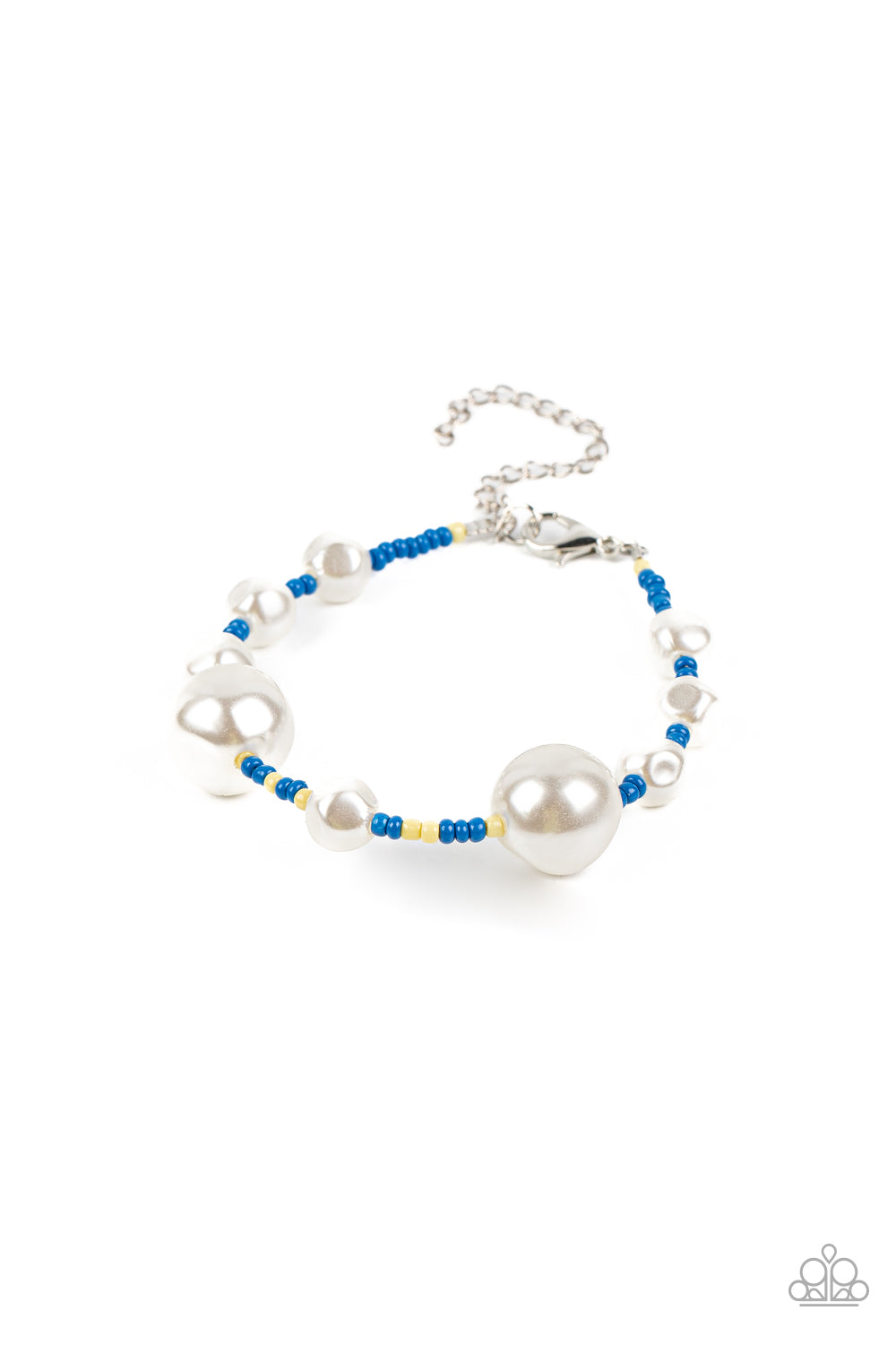 Contemporary Coastline Blue statement bracelet