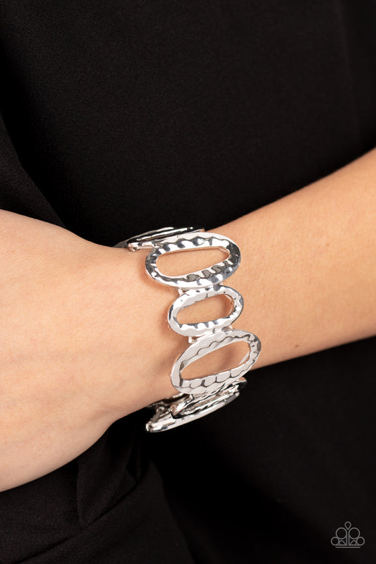 Homestead Heirloom Silver stretch bracelet, alternate view