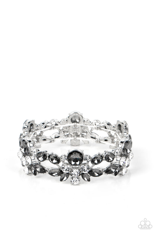 Beloved Bling Silver stretch bracelet