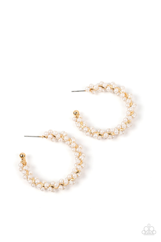 Yacht Royale Gold hoop earrings