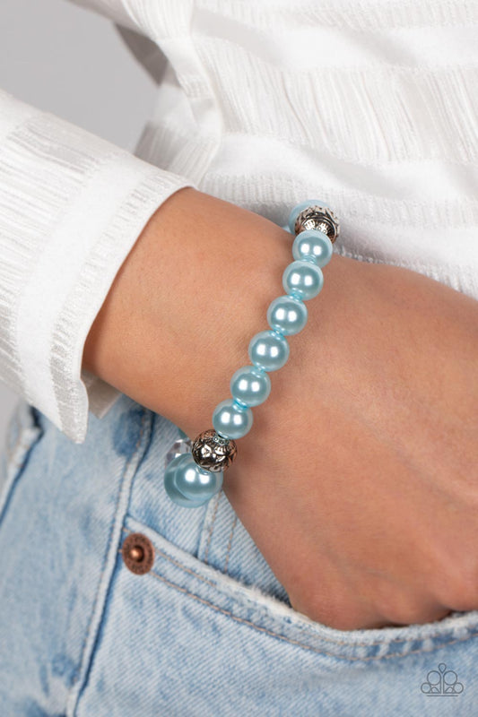 Royal Reward Blue stretch bracelet, alternate view