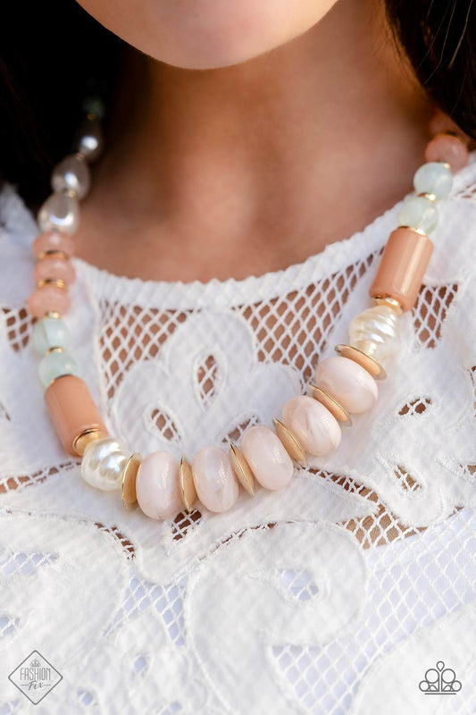A SHEEN Slate Multi statement necklace, alternate view