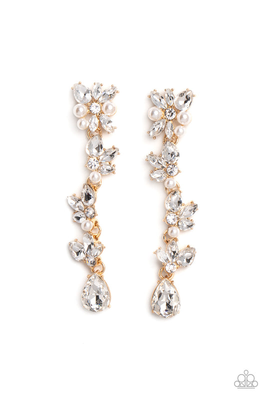 LIGHT at the Opera Gold post earrings
