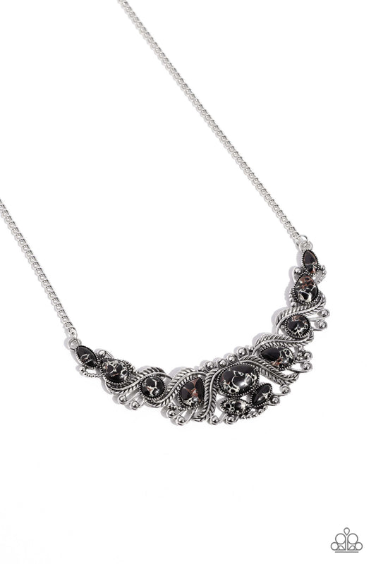EYE Wish I May... Black statement necklace