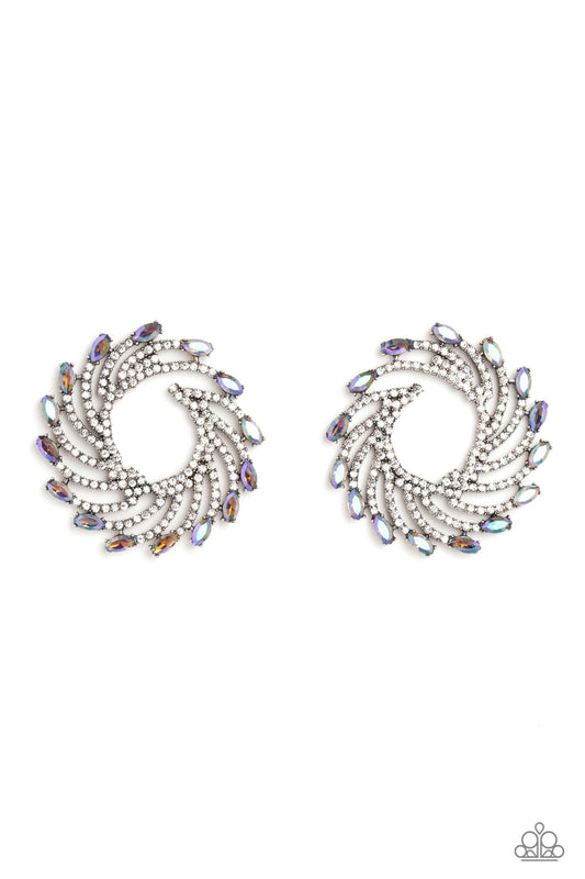 Firework Fanfare Multi post earrings
