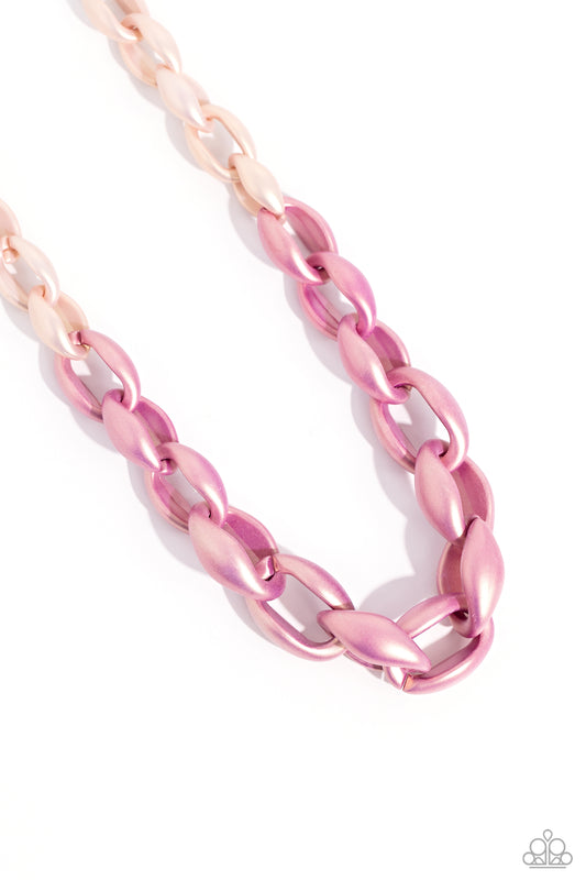Statement Season Pink statement necklace