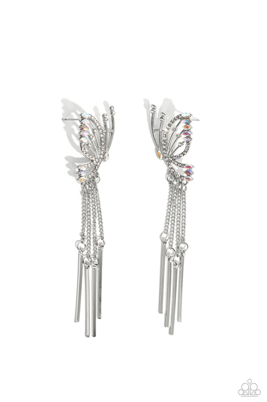 A Few Of My Favorite WINGS White post earrings