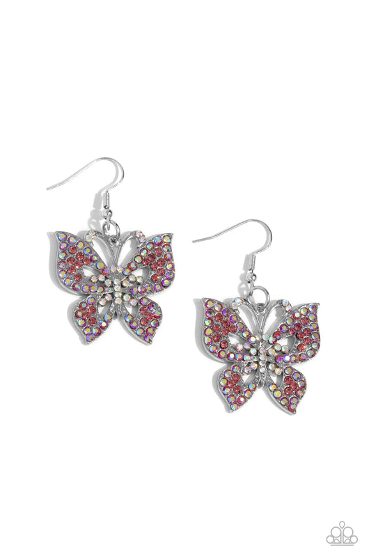 Bejeweled Breeze Pink earrings