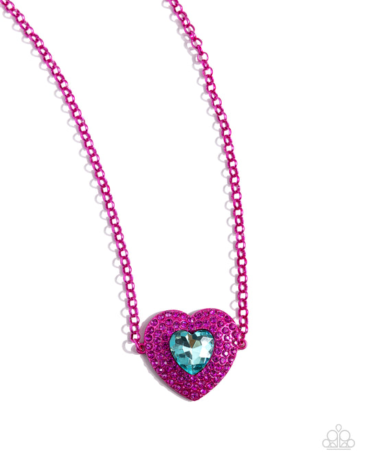 Locket Leisure Pink pendant necklace