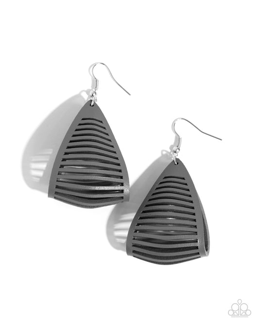 In and OUTBACK Silver dangle earrings, alternate view