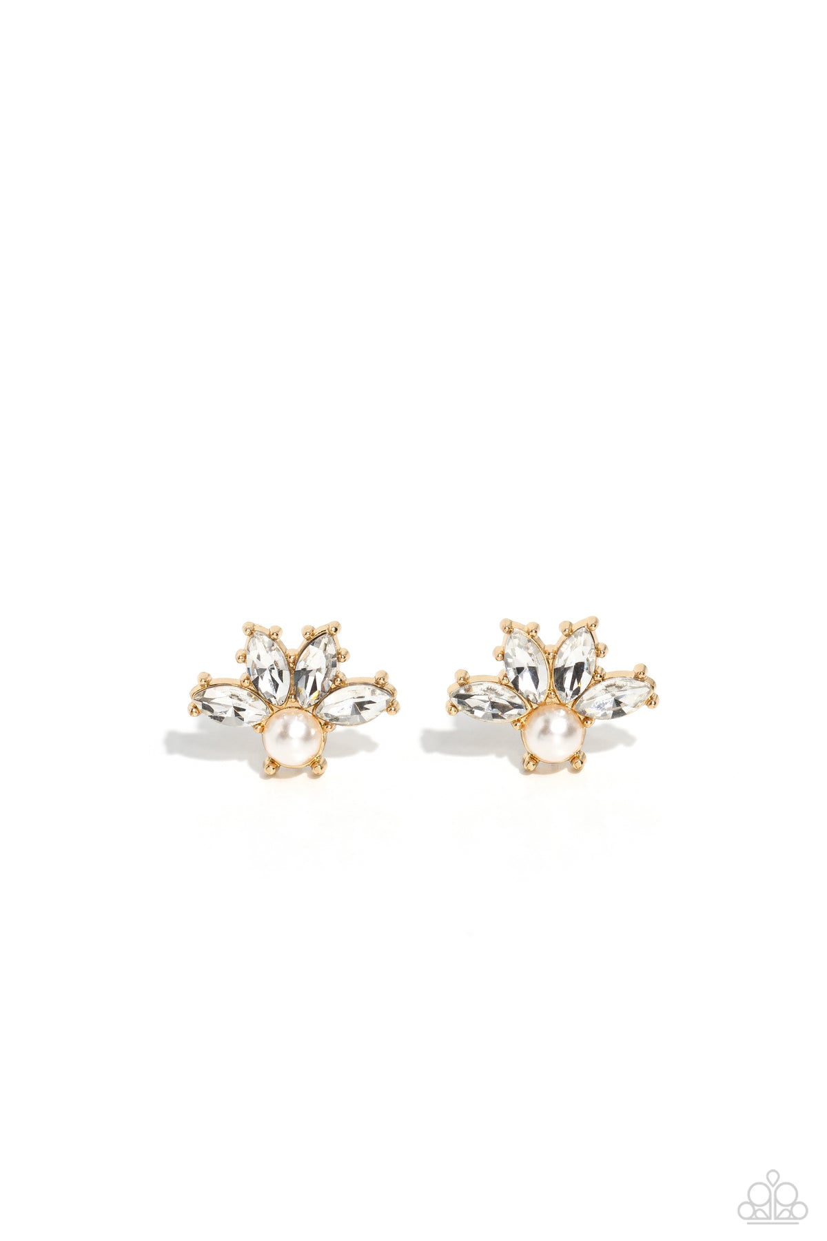 Stellar Showcase Gold earrings at Unique Diva Jewels Boutique