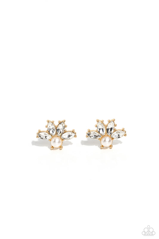 Stellar Showcase Gold earrings at Unique Diva Jewels Boutique