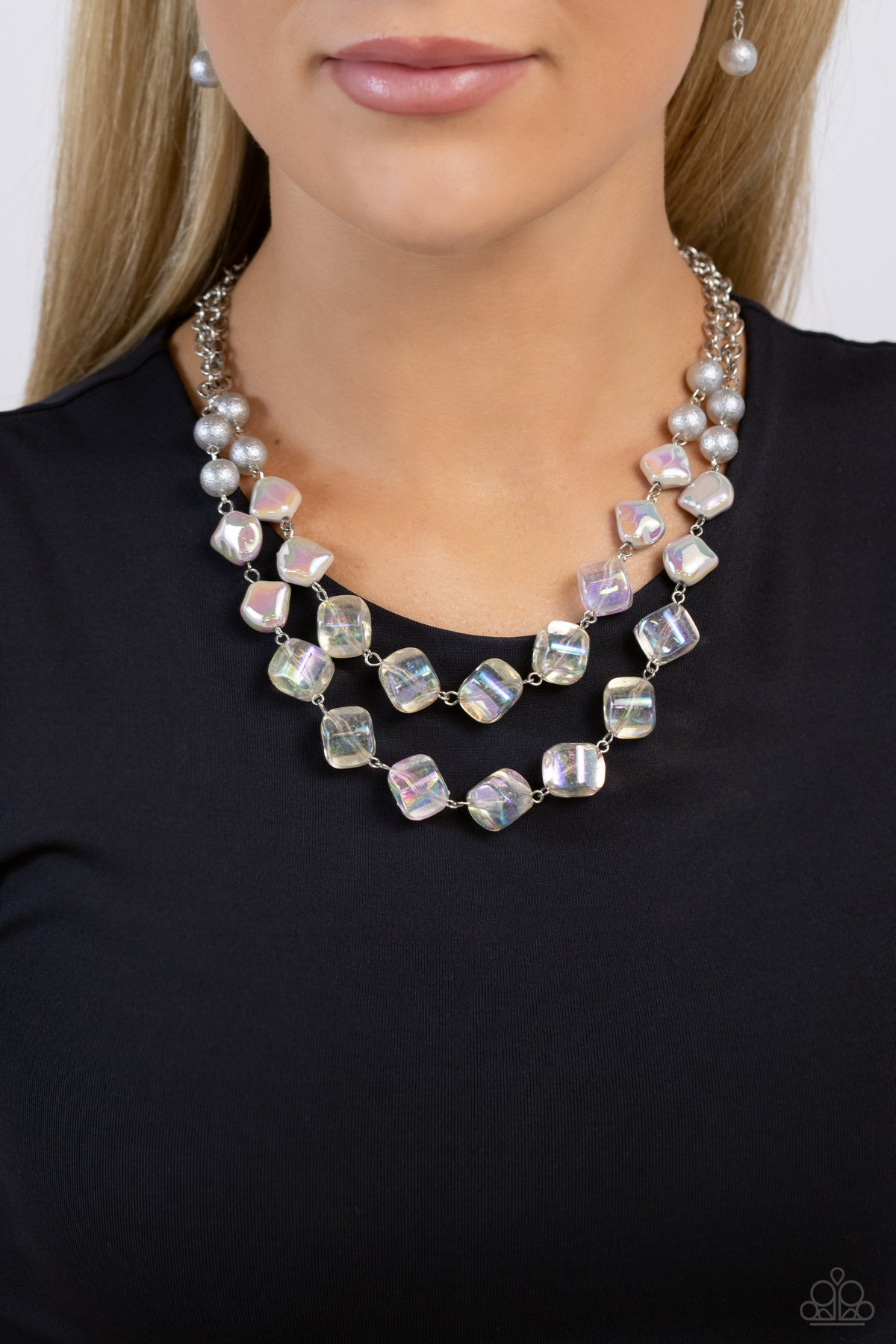 Eclectic Embellishment Silver necklaces at Unique Diva Jewels Boutique