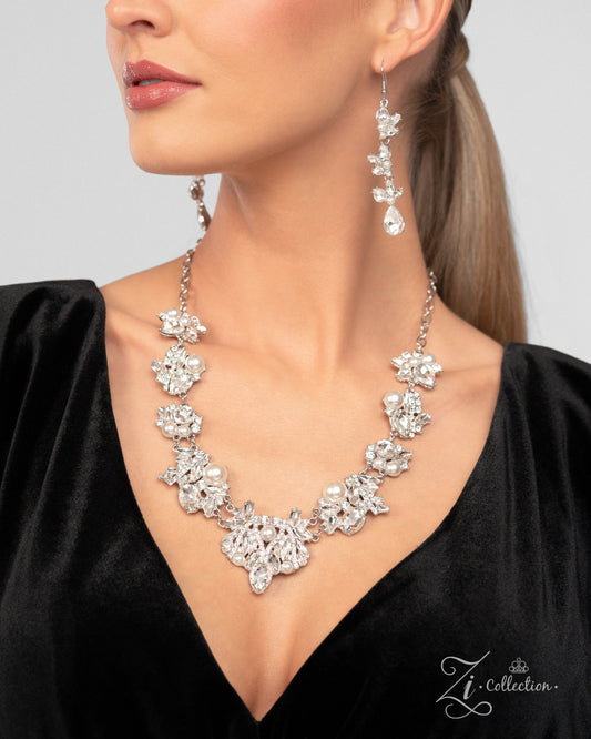The Aleshia statement necklace, alternate view