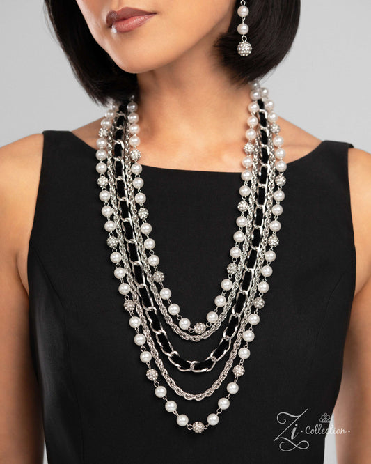 Nostalgic statement necklace, alternate view