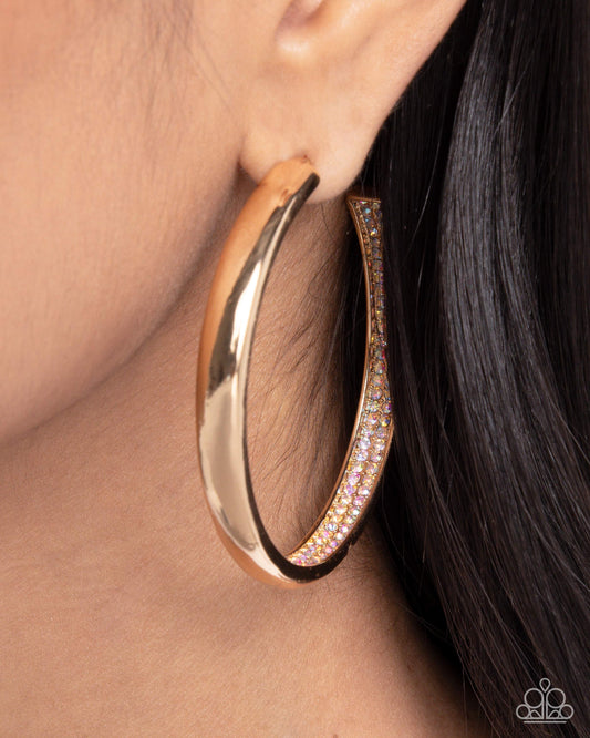Proper Pizzazz Multi hoop earrings, alternate view