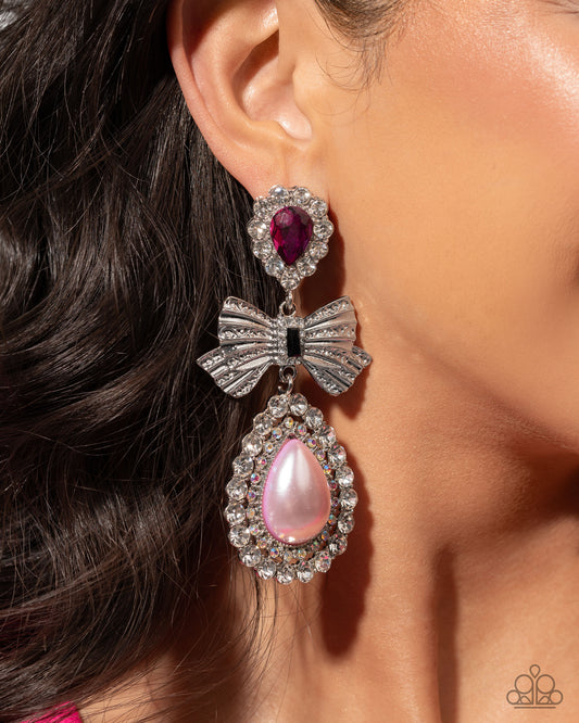 Alluring Aesthetic Multi post earrings, alternate view