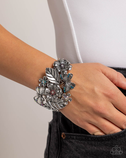 Harmonious Heiress Purple statement bracelet, alternate view