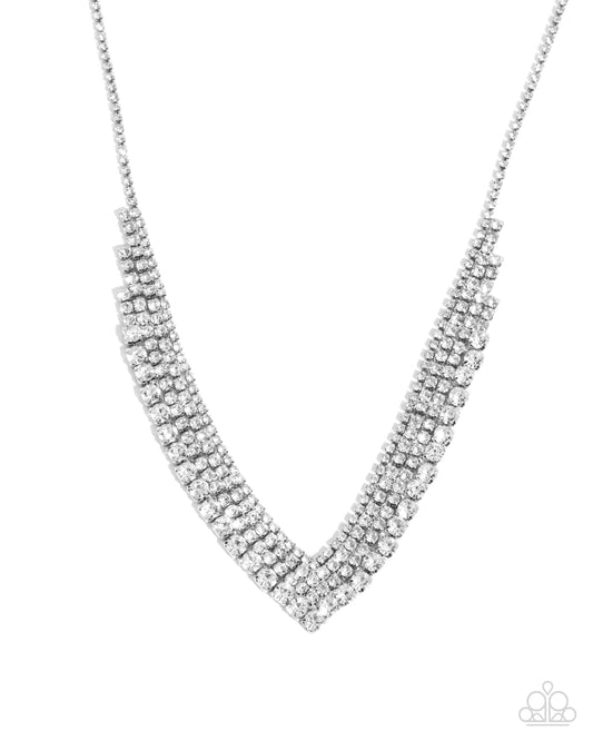 Pointed Pizzazz - White