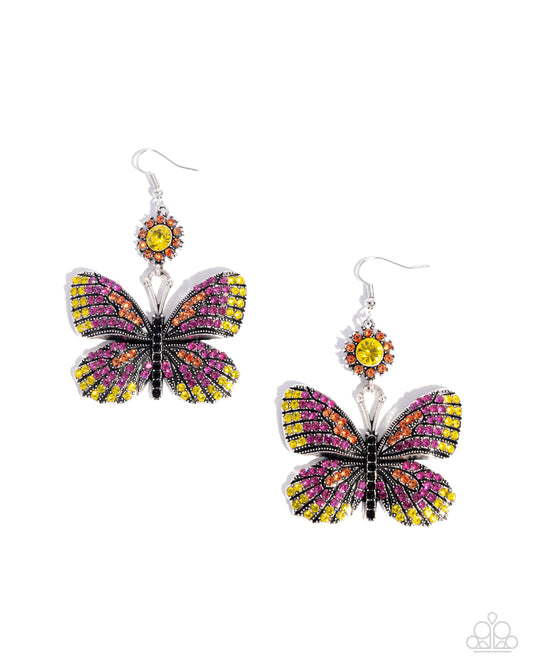 Fluttering Feature - Pink