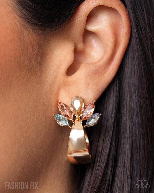 Bequeathed Brilliance Multi hoop earrings, alternate view