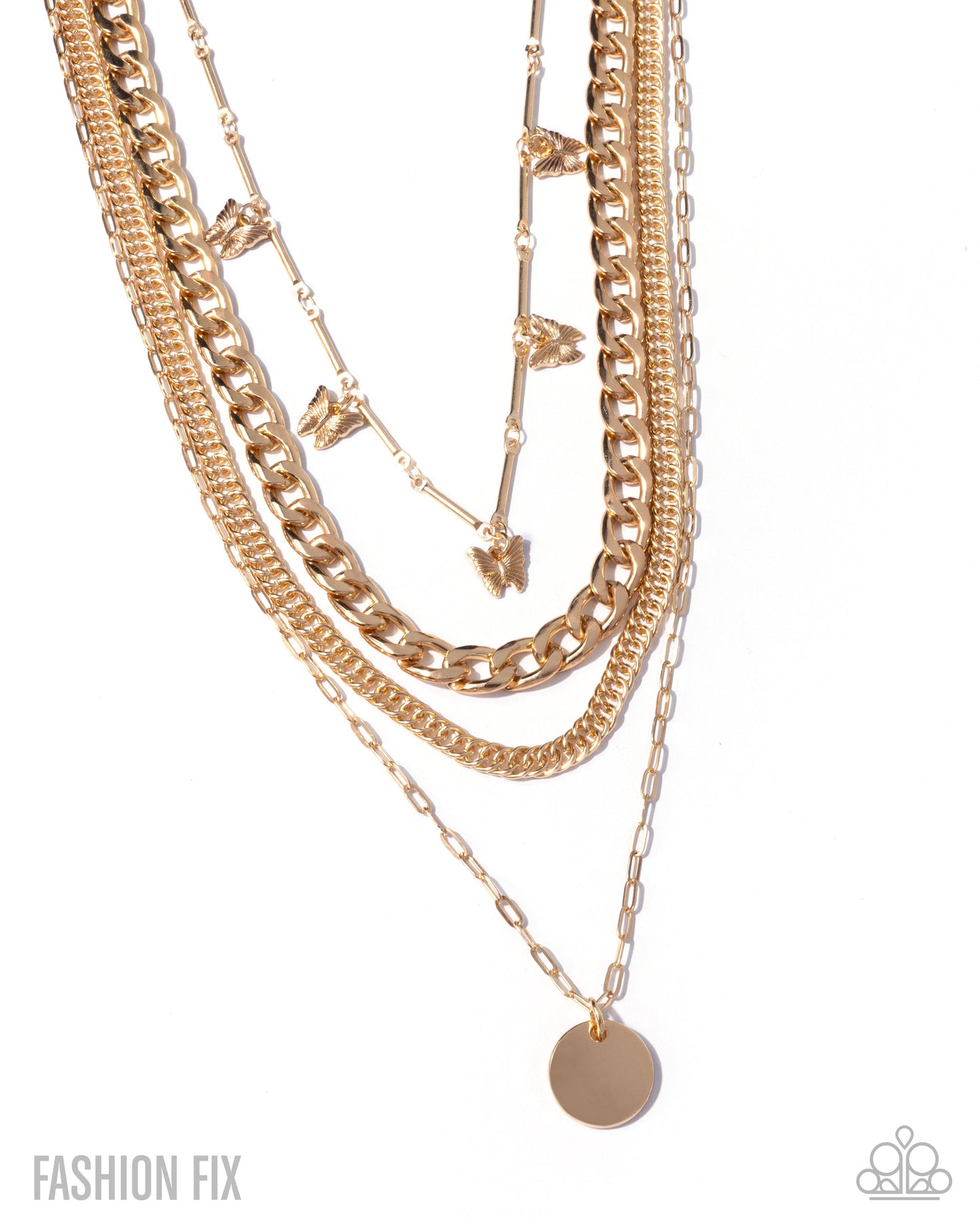 Fluttering Fringe - Gold