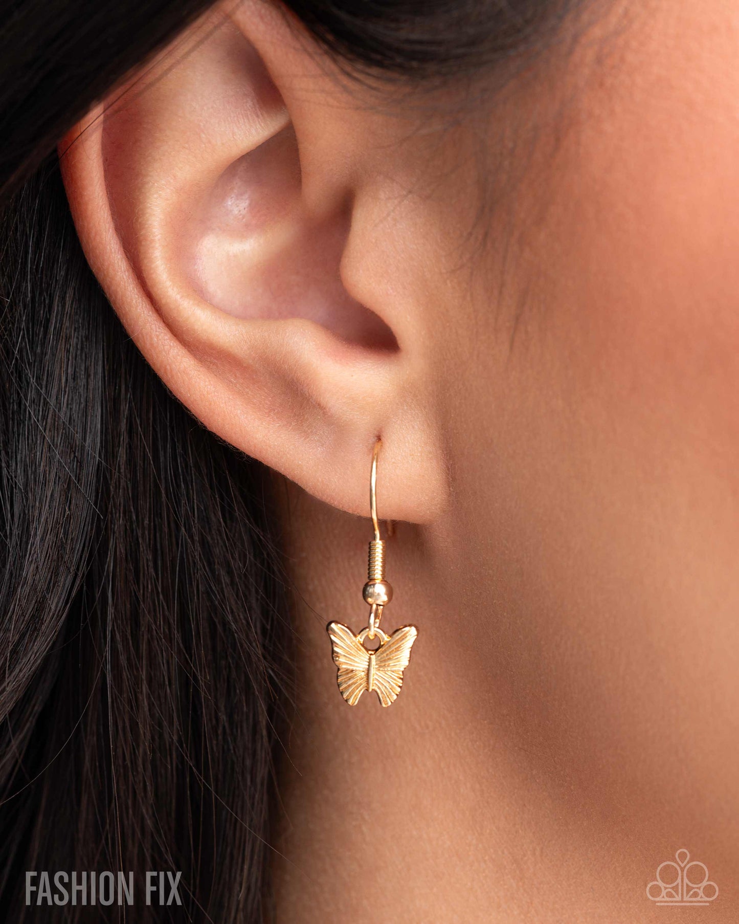 Fluttering Fringe - Gold