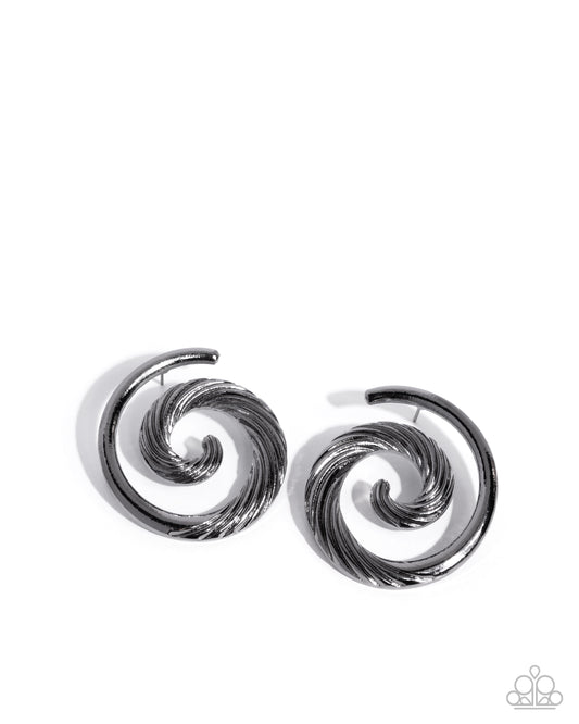 Spiral Silhouette - Black