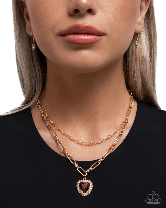 Match Made In HAUTE Brown pendant necklace, alternate view