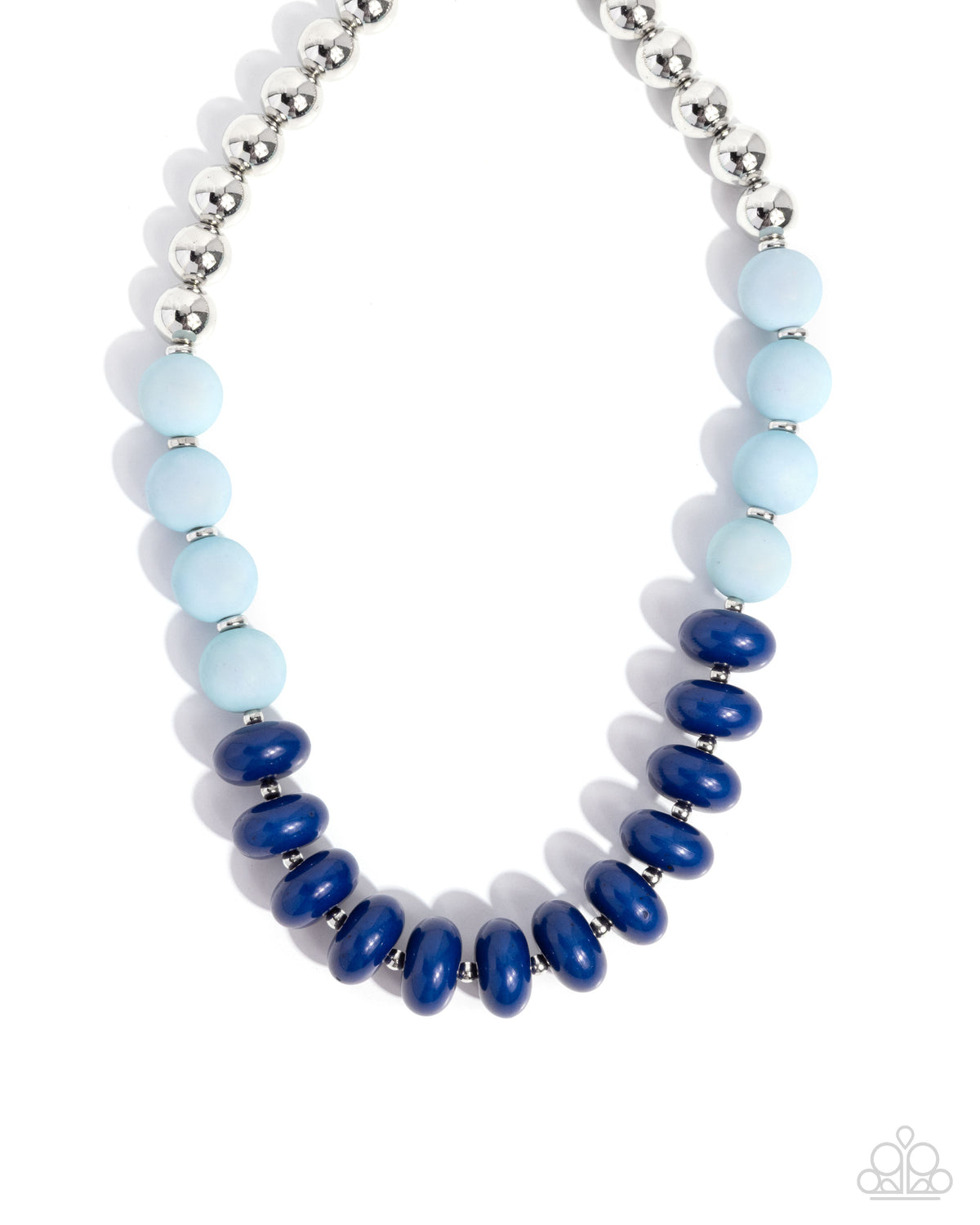 Polished Promotion - Blue | Blue Beaded Statement Necklace - photo 1