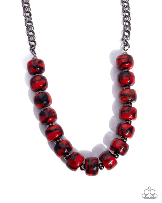 Swirled Serenity - Red