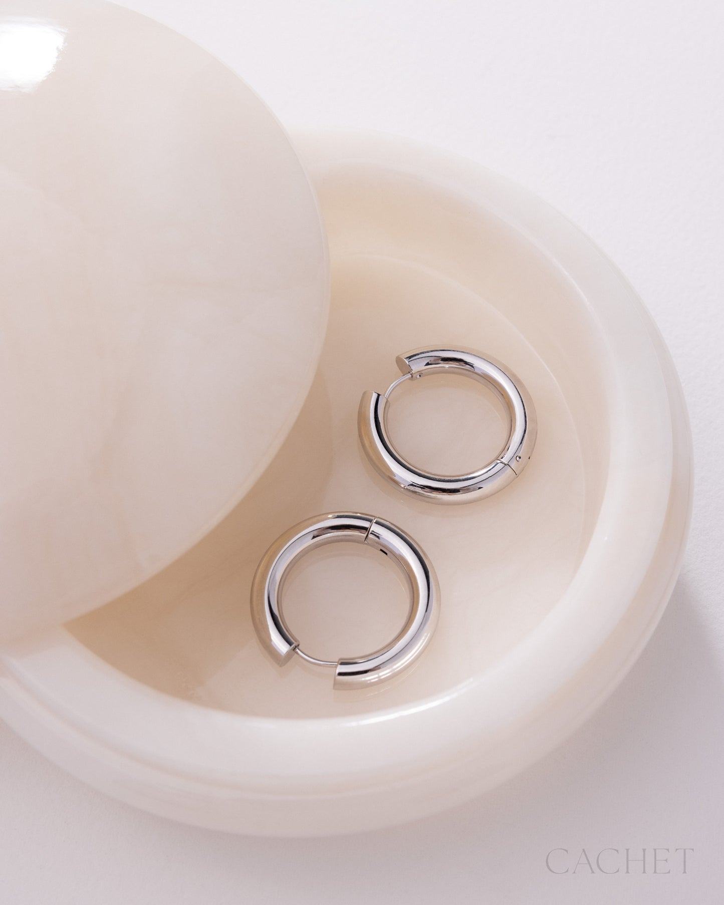 Epure - Rhodium Hoop