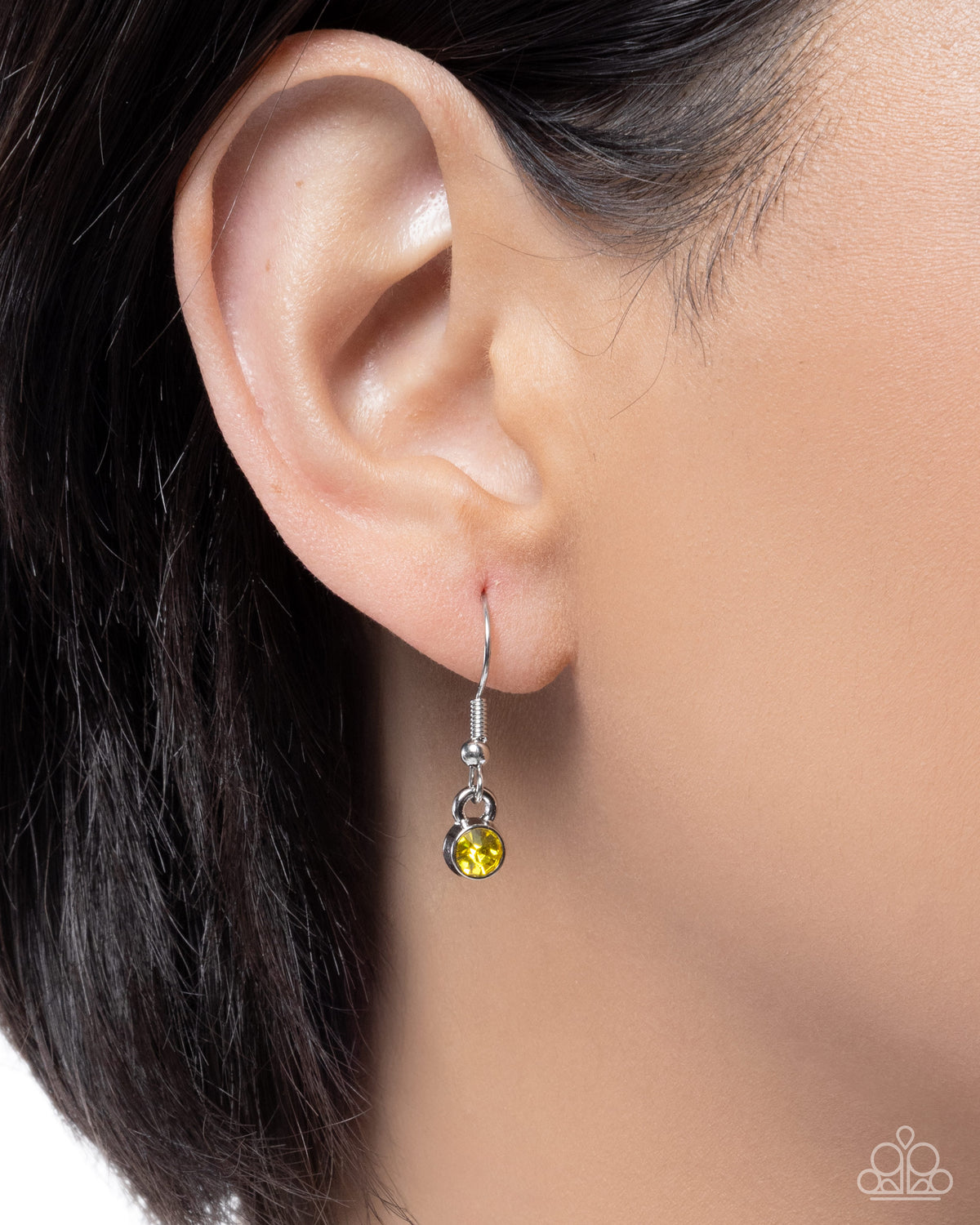Freeing Florals - Yellow | Yellow Floral Rhinestone Necklace - photo 3