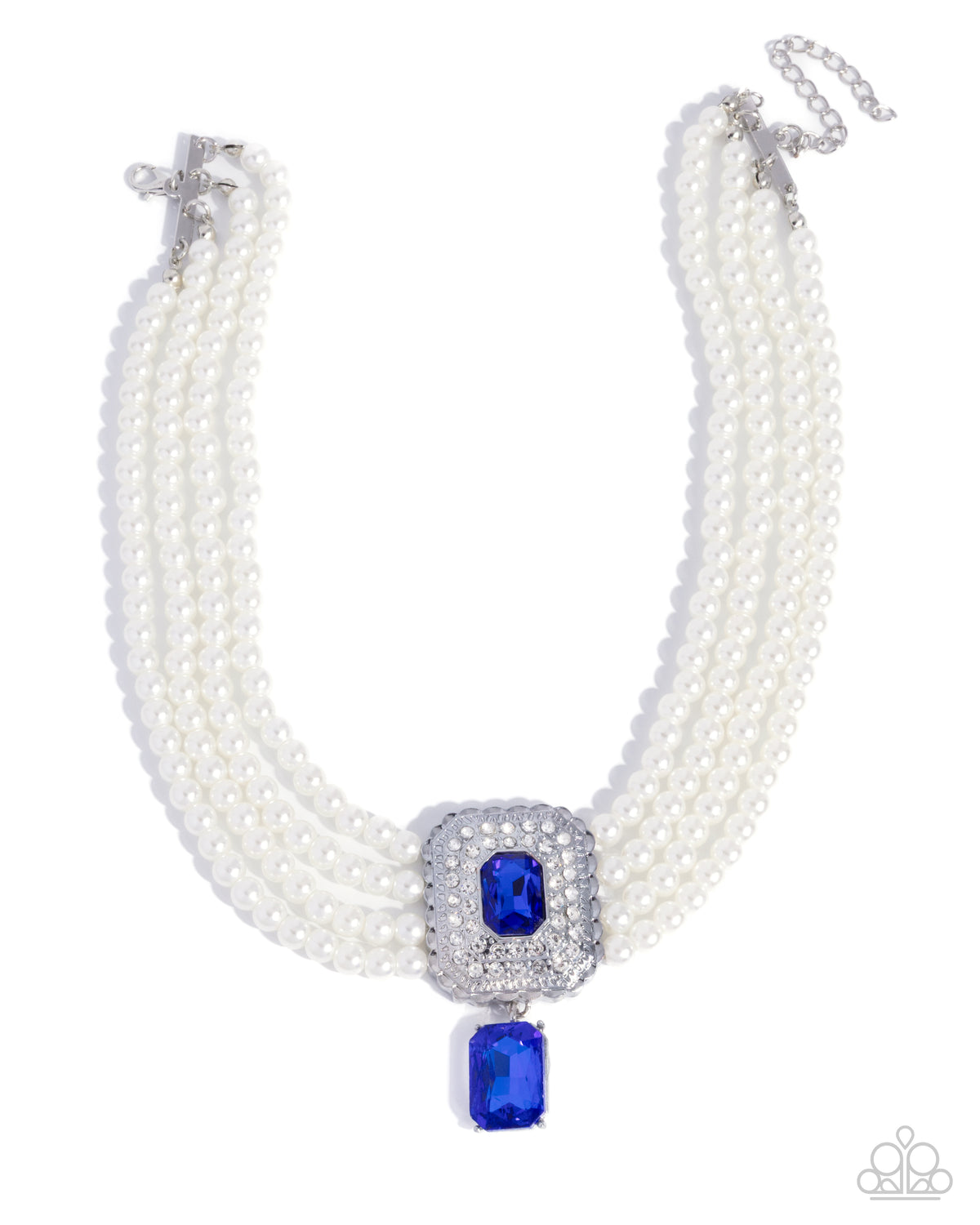 Palatial Poise Blue necklaces at Unique Diva Jewels Boutique