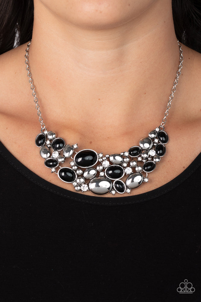 Contemporary Calamity Necklace - Black