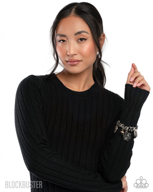 Equally Enchanted Black statement bracelet, alternate view