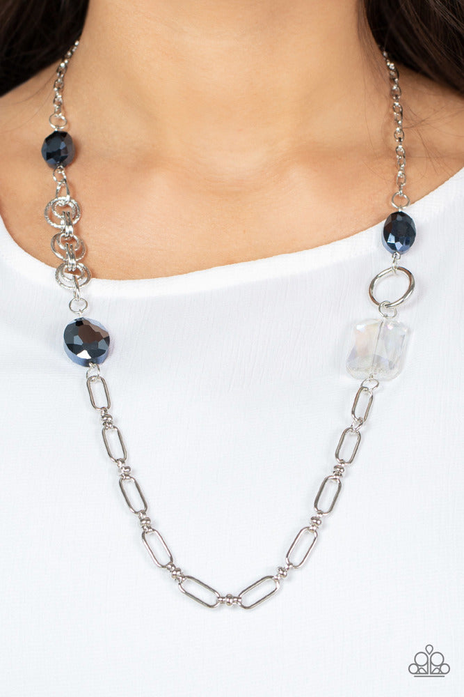 Famous and Fabulous Necklace - Blue