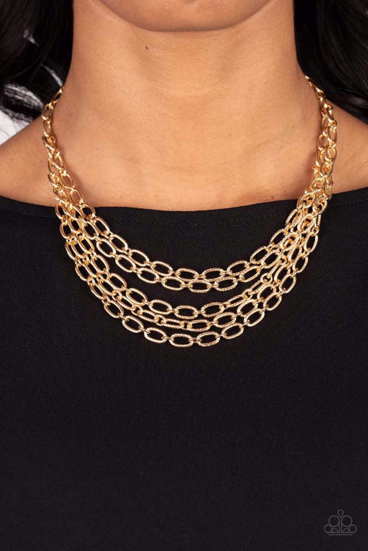 House of CHAIN Necklace - Gold