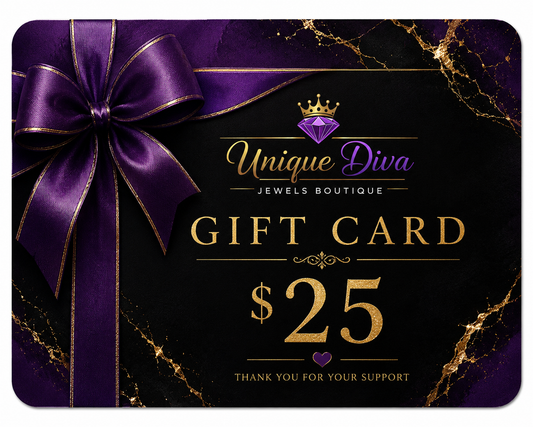 Unique Diva Jewels Boutique Gift Card