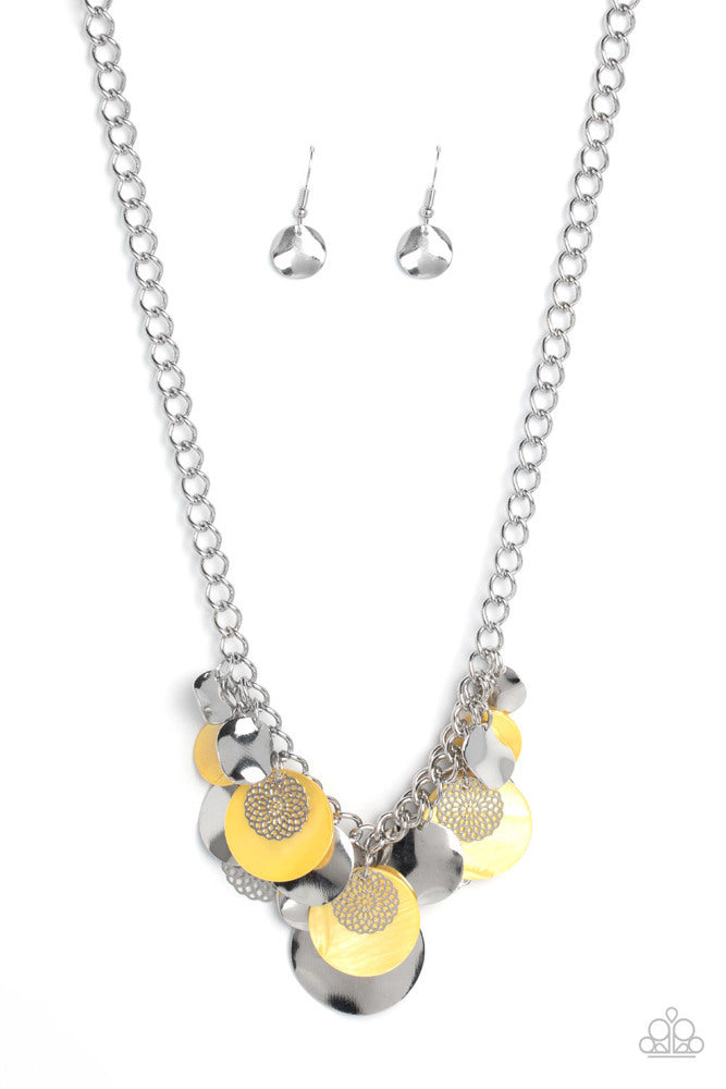Oceanic Opera Necklace - Yellow