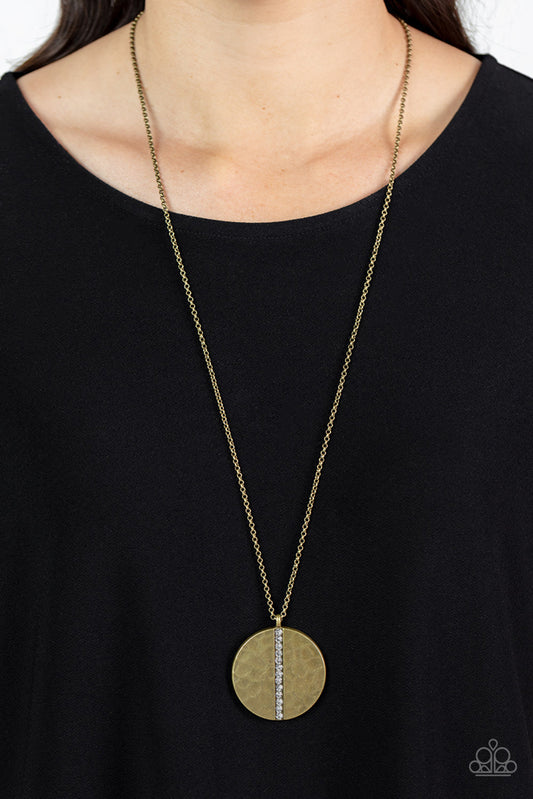 Token of My Gratitude Necklace - Brass