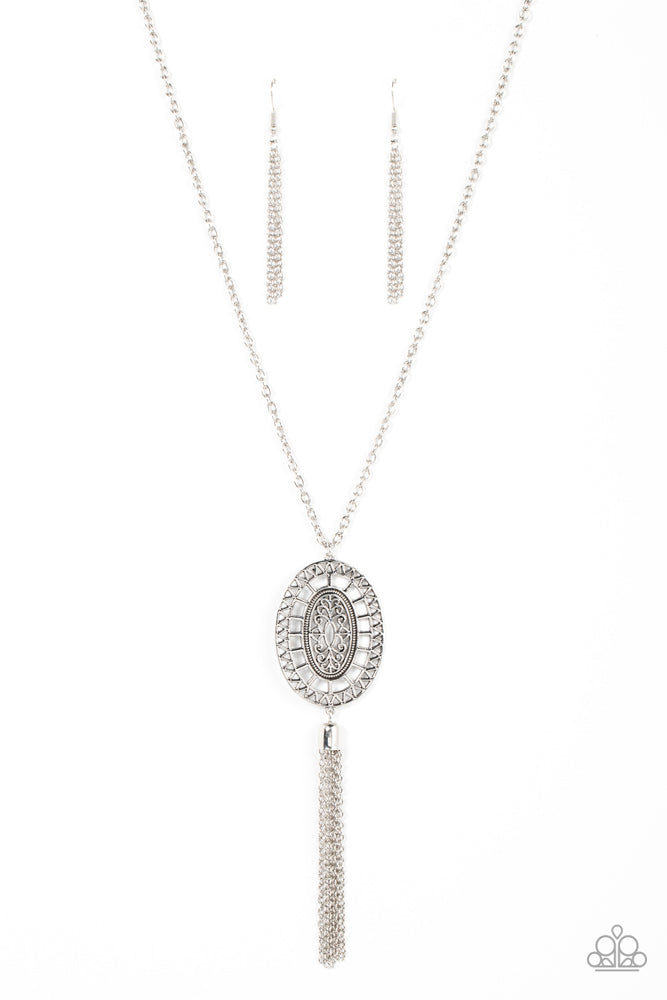 Whimsically Wistful Necklace- Silver