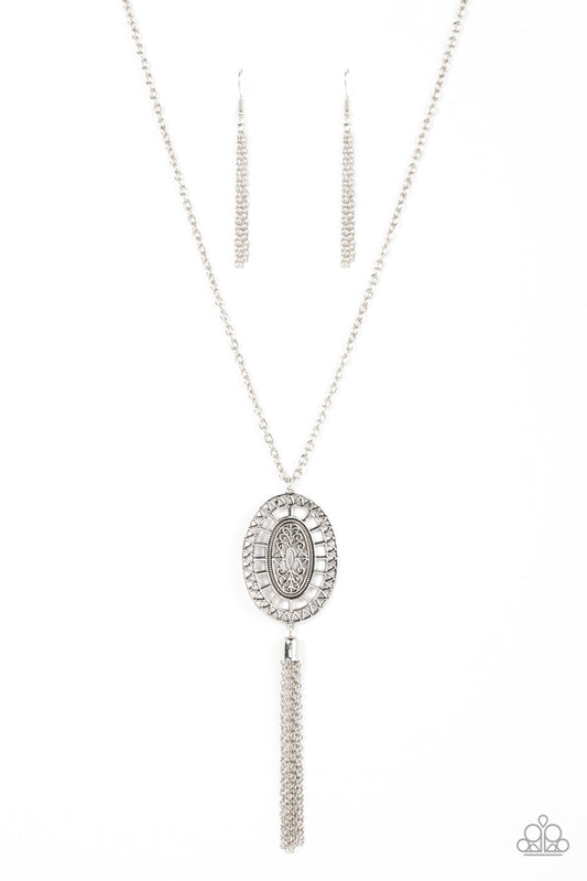 Whimsically Wistful Necklace- Silver