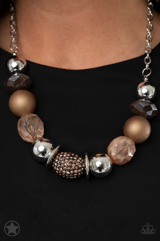 A Warm Welcome statement necklace, alternate view