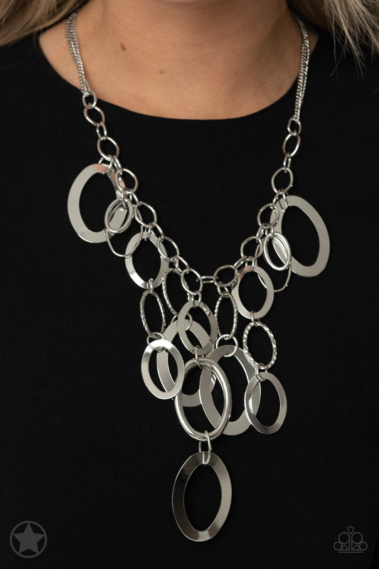 A Silver Spell statement necklace, alternate view