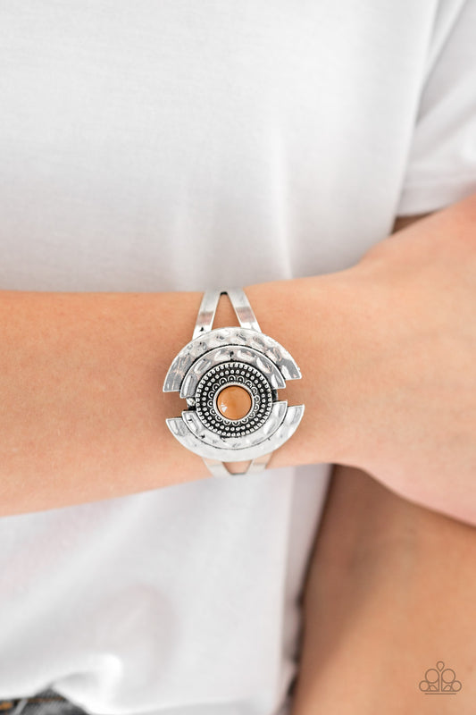 Incredibly Indie Brown cuff bracelet, alternate view